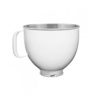 Nerezová mísa 4.83 l, bílá - KitchenAid