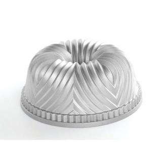 Nordic Ware Forma na bábovku Bavaria stříbrná 2,3 l