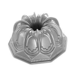 Nordic Ware Forma na bábovku Cathedral 2,13 l stříbrná