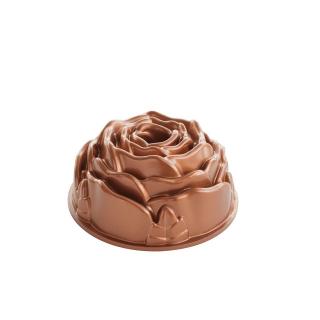 Nordic Ware Forma na bábovku Rose 2,3 l měděná