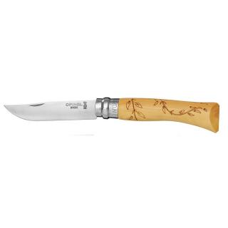 OPINEL VRI N°07 Inox Nature motiv Leaves