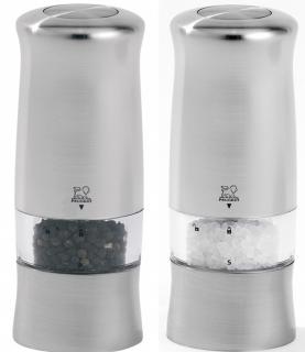 PEUGEOT ZELI DUO set mlýnek na pepř a sůl 14 cm matný chróm/ABS 2/28480