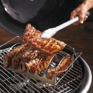 Rösle Barbecue stojan na kotlety a žebírka na grilu