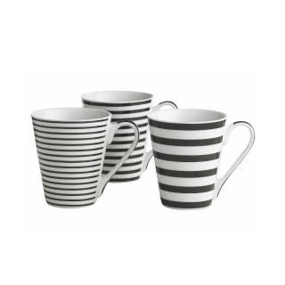 Sada hrnků 3 ks 0,3 l, různé designy - KJ Collection
