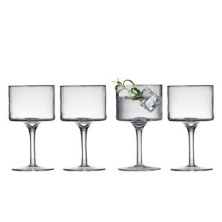 Sada sklenic na Gin &amp; Tonic Palermo Gold, 4 ks - Lyngby Glas