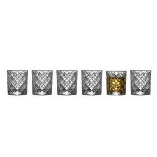 Sada sklenic na panáka Diamond, 6 ks - Lyngby Glas
