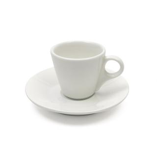 Šálek s podšálkem na espresso 75 ml,  WHITE BASICS - Maxwell&amp;Williams