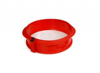 Silikonová pečící forma na dort Springform Mould 23 cm, červená - Lékué