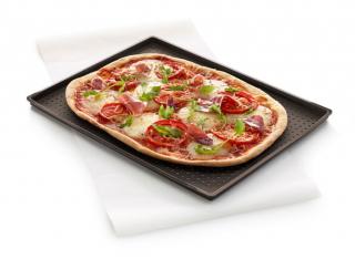 Silikonový pečící plát na pizzu, hnědý - Lékué