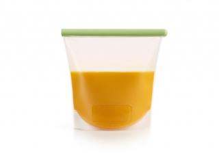 Silikonový sáček na potraviny, 1 500 ml, průhledný - Lékué