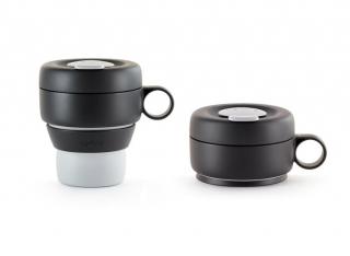Skládací kelímek, Mug to go, šedý - Lékué