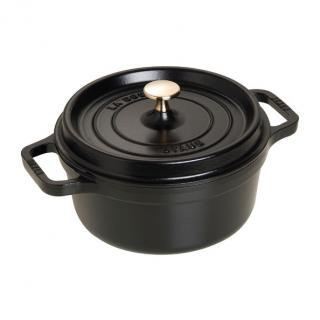 Staub Cocotte hrnec kulatý 22 cm/2,6l černý