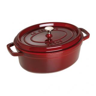 Staub Cocotte hrnec oválný 29 cm/4,2l červený
