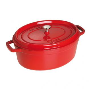Staub Cocotte hrnec oválný 31 cm/5,5l višeň