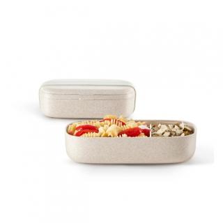 Svačinový box 500 ml, Lunch Box To Go Organic, krémová - Lékué