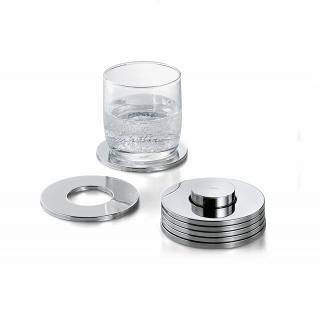 Tácky pod skleničky 7 ks RINGS - PHILIPPI