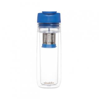 Termohrnek s infuzérem 350 ml, modrý - Aladdin