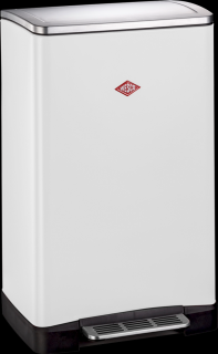 Wesco Big Double Boy Odpadkový koš 2x 18l bílý