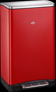 Wesco Big Double Boy Odpadkový koš 2x 18l červený