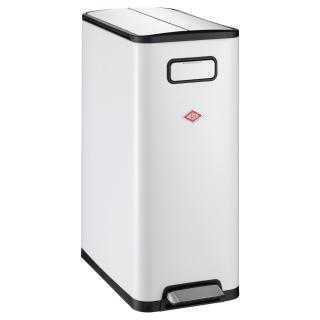 Wesco Big Double Master Odpadkový koš 2 x 20 l bílý