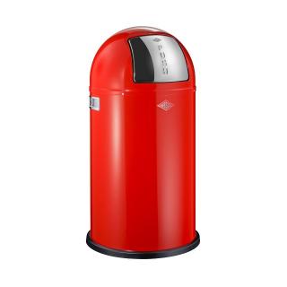 Wesco Pushboy Odpadkový koš 50 l červený