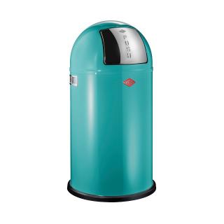 Wesco Pushboy Odpadkový koš 50 l tyrkysový