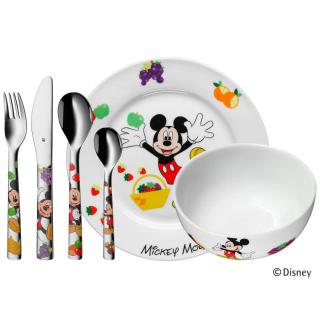 WMF Dětský jídelní set Mickey Mouse 6 ks