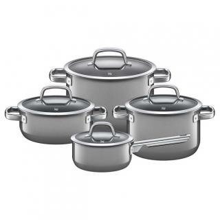 WMF Sada hrnců 4 ks FUSIONTEC MINERAL platinová