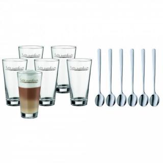 WMF Set na latte macchiato + lžičky 6 ks