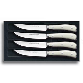 Wüsthof CLASSIC IKON CRÉME Sada steakových nožů 4 ks 9716-0