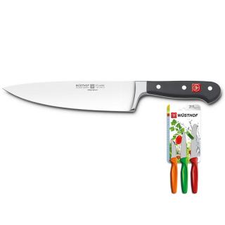 Wüsthof CLASSIC Kuchařský nůž 20 cm + sada nožů 3 ks 4582/20+9334c