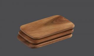 Zassenhaus 3dílný set, snídaňové prkénko 22x15cm