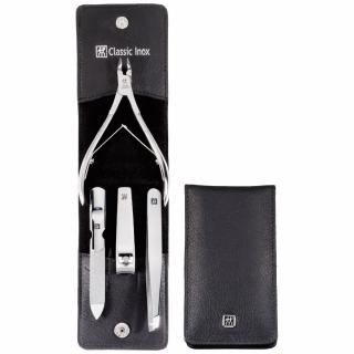 Zwilling BT Classic INOX manikúra 4 ks kůže černá 97438-004