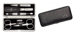Zwilling BT Manicure TWINOX manikúra 5 ks kůže Yak černá 97061-004