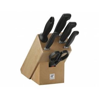 Zwilling Four Star blok s noži 7 ks buk 30x11,5x26 cm 35066-000