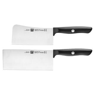 Zwilling Life set 2 ks nůž kuchařský čínský 18 cm + sekáček na maso 15 cm 38590-001