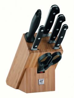 Zwilling Profesional &amp;quot;S&amp;quot; blok s noži 7 ks bambus 32x11,5x29 cm 35621-004