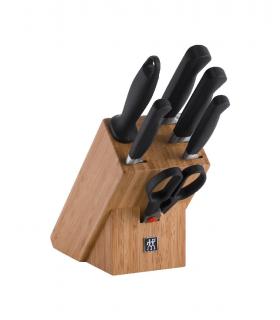 Zwilling Pure blok s noži 7 ks bambus 30x11,5x26 cm 33620-001