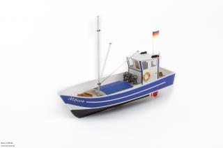 Aero-Naut Rybářská loď stavebnice Möwe 2 (&lt;P&gt;Dokonalá maketa realistického vzhledu rybářské lodi Möve 2 od německé společnosti Aero-Naut&lt;/P&gt;)