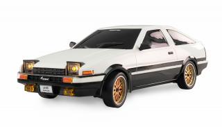 Amewi RC auto AE86 Sprinter Trueno Scale Drift Racing Car 1:18 RTR bílé (AE86 Sprinter Trueno Scale Drift Racing Car, 2WD, měřítko 1:18, 2,4 GHz, RTR, světlomety (lze otevřít pomocí dálkového ovladače) nastavitelná rychlost pomocí dálkového ovladače, dvě 
