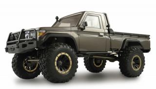 Amewi RC auto AMX Rock RCX8P 1:8 šedá uzávěrky (AMXRock RCX8P Crawler 2,4 Ghz, 1:8, RTR, kovový rám, s portálovými nápravami, 2 rychlosti)