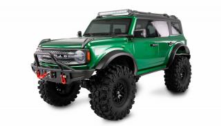 Amewi RC auto AMXRock Caballo Crawler 1:10 zelená metalíza (AMXrock Caballo Crawler&amp;nbsp;4WD v měřítku&amp;nbsp;1:10, ARTR, lanový naviják, vypínatelné LED&amp;nbsp;světelný modul, uzávěrky diferenciálu, kovové převody,&amp;nbsp;pevný rým z hliníku, b