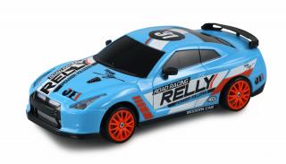 Amewi RC auto Drift Sport Car Nissan Skyline GT-R 1:24 (Drift Sport Car ve stylu Nissan Skyline GT-R, 4WD, 1:24, 2,4 GHz, driftovací pneumatiky, gumové pneumatiky, 6&amp;nbsp;kuželů v balení, RTR)
