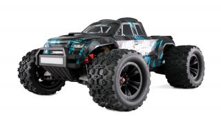 Amewi RC auto Hyper Go MTX10 MonsterTruck Brushless ARTR 1:10 černomodré (&lt;P&gt;Amewi RC Monster Truck Hyper Go MTX10 v měřítku 1:10, brushless, ARTR, LED osvětlení. nastavitelný podvozek, ocelové převody, elektronika odolná proti stříkající vodě, dife