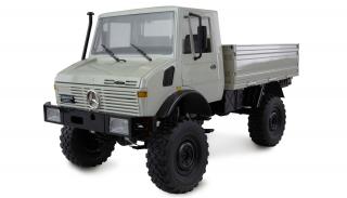 Amewi RC auto MB Unimog Basic 1:12 šedý (&lt;P&gt;RC licencovaný&amp;nbsp;model MB&amp;nbsp;Unimog Basic v měřítku 1:12,&amp;nbsp; ovladač 2,4 GHz,&amp;nbsp; LED&amp;nbsp;osvětlení, &amp;nbsp;RTR,&amp;nbsp;pohon 4WD,&amp;nbsp;barva šedá.&lt;/P&gt;)