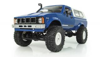 Amewi RC auto Off Road Pickup 1:16 RTR modrý (&lt;P&gt;Skvěle propracovaný Off Road Pickup, se kterým zábava v terénu začíná!&amp;nbsp;Proporcionální jízda, LED osvětlení, 4x4, barva modrá.&lt;/P&gt;)