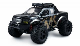 Amewi RC auto Warrior Desert Truck 1:10 zlaté (WARRIOR Desert Truck 4WD, 1:10, 2.4. GHz, rychlost až 45 km/h,&amp;nbsp;odolnost proti stříkající vodě -&amp;nbsp;krytí IPx4, kovový diferenciál, kovové CVD hřídele, kuličková ložiska, RTR, zlatá)