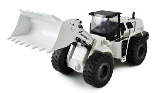 Amewi RC celokovový nakladač G484E AE 1:14 bílý (&lt;P&gt;Celokovový PROFESIONÁLNÍ nakladač v měřítku 1:16. 2,4Ghz, zvukový a světelný modul, 10 ovládacích kanálů, plně proporcionální ovládání, barva bílá.&lt;/P&gt;)
