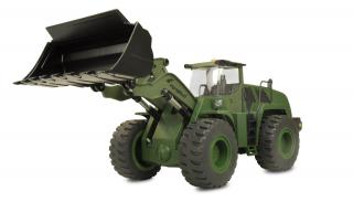Amewi RC celokovový nakladač G485E ME Military 1:14 (&lt;P&gt;AMEWI RC Kolový profesionální nakladač&amp;nbsp;LIEBHERR L566 Military G485E&amp;nbsp;1:14, 10 kanálů, RTR , celkovový - verze 2.0&lt;/P&gt;)