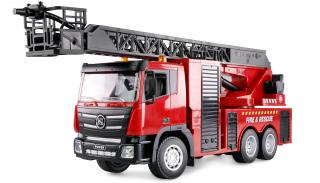 Amewi RC Hasičský vůz RTR 1:18 (RC Hasičský vůz, v měřítku 1:18, 2,4 GHz, RTR, 4WD,&amp;nbsp;vypínatelné LED osvětlení včetně otočného majáku na střeše, zvukové efekty, gumové pneumatiky.)